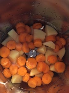 Batata, Cenoura e Água Bimby